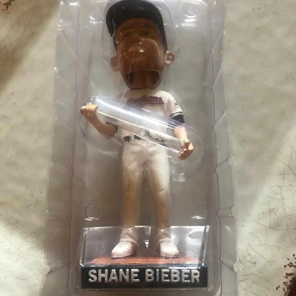 NIB Cleveland Indians Shane Bieber All Star Game MVP Bobblehead